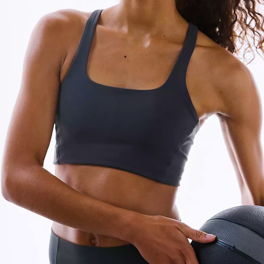 NWT Free People Movement x Hatch Never Better Black Adjustable Straps sports bra - Picture 4 of 7